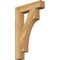 Ekena Millwork Westlake Block Rough Sawn Bracket, Western Red Cedar, 4"W x 20"D x 32"H BKT04X20X32WTL05RWR - alternate 1